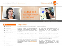 telefonsekretariat-deutschland.de Webseite Vorschau