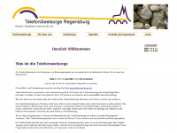 telefonseelsorge-regensburg.de Webseite Vorschau