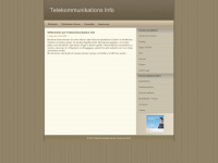 telekommunikation-info.de Webseite Vorschau