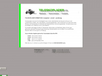 teleskoplader-miete.de Webseite Vorschau