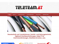 teleteam.at Webseite Vorschau