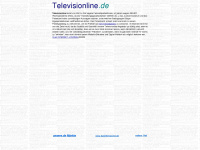 televisionline.de Webseite Vorschau