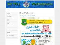 tell-wettelsheim.de Webseite Vorschau