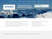 temag.ch Webseite Vorschau