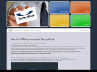 temp-work.de Webseite Vorschau
