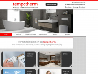 tempotherm.de Webseite Vorschau