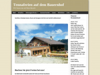 tennaferien.ch Webseite Vorschau