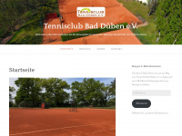 tennis-bad-dueben.de Webseite Vorschau