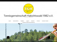 tennis-habichtswald.de Webseite Vorschau