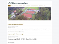 tennis-hochneukirchen.at Webseite Vorschau