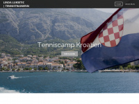 tennis-kroatien.de Webseite Vorschau