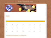 tennis-in-zwenkau.de Webseite Vorschau