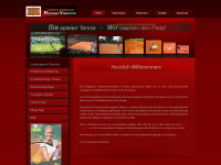 tennis-platz-service.de Webseite Vorschau