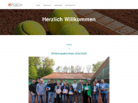 tennis-posch.at Webseite Vorschau
