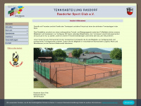 tennis-rasdorf.de Webseite Vorschau