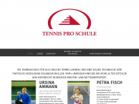 tennis-pro-schule.ch Webseite Vorschau