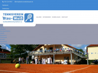 tennis-sondershausen.de Webseite Vorschau