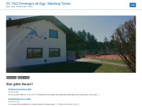 tennis-svemmingen.de Webseite Vorschau
