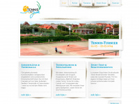 tennisaufjuist.de Webseite Vorschau