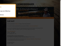tennisalm-schneiderbauer.at Webseite Vorschau