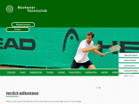 tennisclub-buechen.de Webseite Vorschau