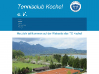 tennisclub-kochel.de Webseite Vorschau