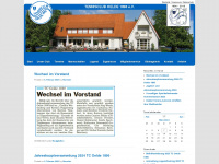 tennisclub-oelde.de Webseite Vorschau