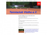 tennisclub-vlotho.de Webseite Vorschau
