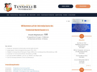 tennisclub-wusterhausen.de Webseite Vorschau