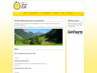 tennisclubelm.ch Webseite Vorschau