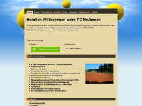 tennishrubesch.at Webseite Vorschau