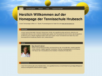 tennisschule-hrubesch.at Webseite Vorschau