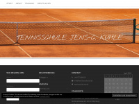 tennisschule-jck.de Webseite Vorschau