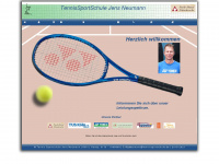 tennissportschule.de Webseite Vorschau