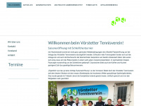 tennisverein-voerstetten.de Webseite Vorschau