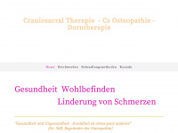 tensoriex.ch Webseite Vorschau
