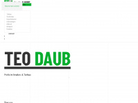 teo-daub.de Webseite Vorschau