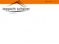 teppich-scherer.de Webseite Vorschau