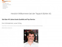 teppichbuehler.ch Webseite Vorschau