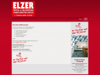 teppichpflege-elzer.de Webseite Vorschau