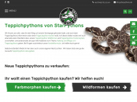 teppichpython.de Webseite Vorschau