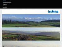 terimag.ch Webseite Vorschau
