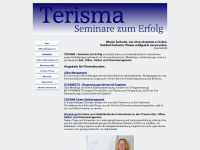 terisma.de Webseite Vorschau