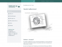 teriplast.ch Webseite Vorschau