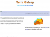 terra-cubanze.de Webseite Vorschau