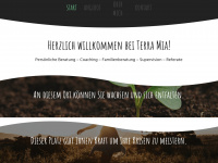 terra-mia.ch Webseite Vorschau