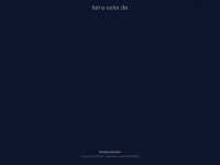 terra-solar.de Webseite Vorschau