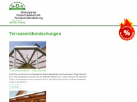 terrassenueberdachungen-sachsen.de Webseite Vorschau
