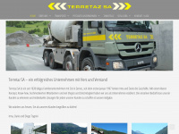 terretaz.ch Webseite Vorschau