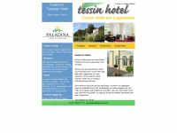 tessin-hotel.ch Webseite Vorschau